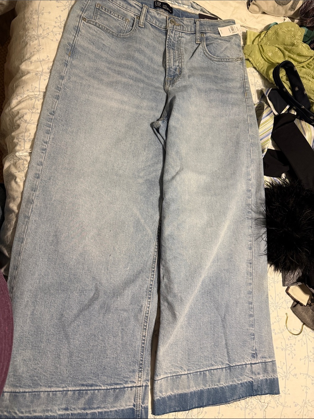GAP Light Blue Wide Leg Jeans